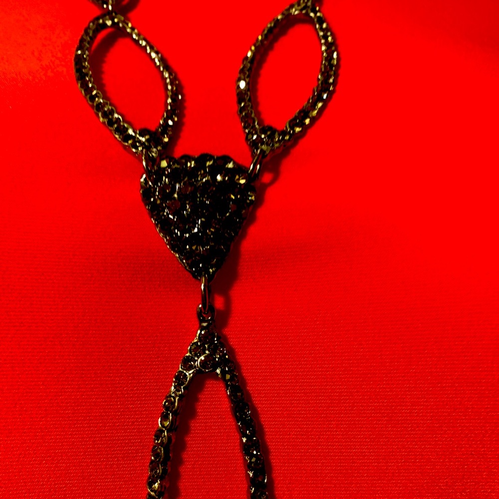 Rhinestone necklace